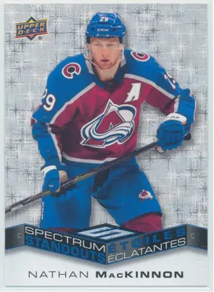 2022-23 TIM HORTONS - NATHAN MacKINNON #C-3 SPECTRUM STANDOUTS