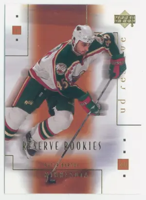 2000-01 UD RESERVE - PETER BARTOS #99 ROOKIE
