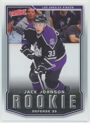 2007-08 VICTORY - JACK JOHNSON #201 ROOKIE