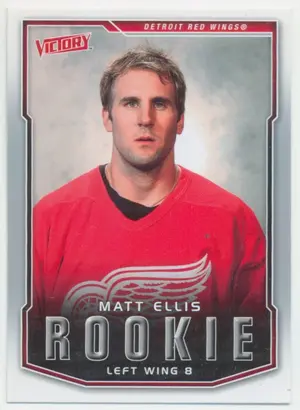 2007-08 VICTORY - MATT ELLIS #236 ROOKIE