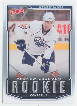 2007-08 VICTORY - ANDREW COGLIANO #296 ROOKIE