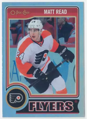 2014-15 O-PEE-CHEE - MATT READ #98 RAINBOW