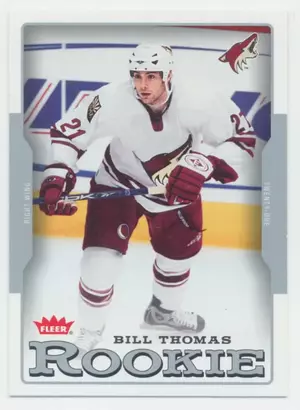 2006-07 FLEER - BILL THOMAS #221 ROOKIE