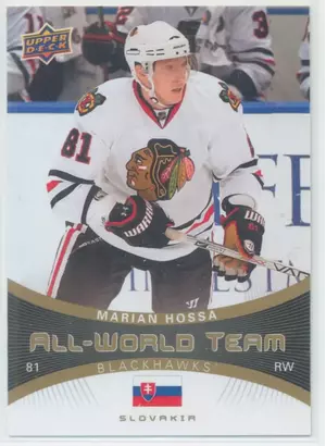 2010-11 UPPER DECK - MARIAN HOSSA #AW-30 ALL-WORLD TEAM