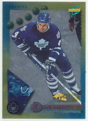 1994-95 SCORE - DAVE ELLETT #83 GOLD LINE