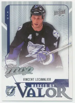 2008-09 MVP - VINCENT LECAVALIER #MV14 MARKED BY VALOR