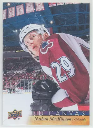 2017-18 UPPER DECK - NATHAN MacKINNON #C23 CANVAS