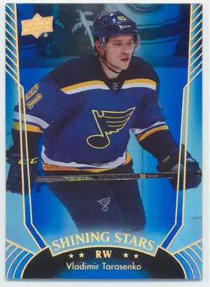 2016-17 UPPER DECK - VLADIMIR TARASENKO #SS-12 SHINING STARS ROYAL BLUE