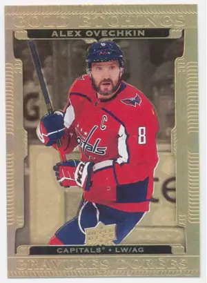 2022-23 TIM HORTONS - ALEX OVECHKIN #G-3 GOLD ETCHINGS