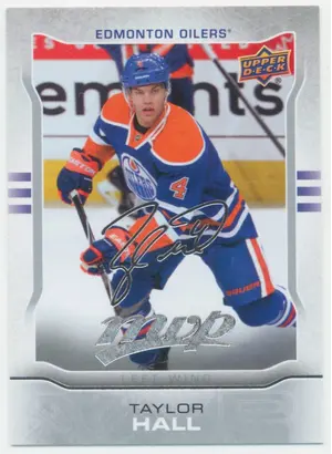 2014-15 MVP - TAYLOR HALL #213 SILVER SCRIPT
