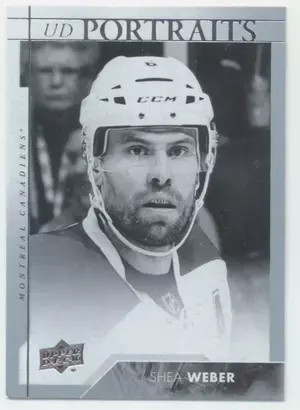 2017-18 UPPER DECK - SHEA WEBER #P-2 UD PORTRAITS