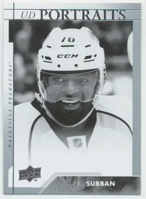 2017-18 UPPER DECK - P.K. SUBBAN #P-26 UD PORTRAITS