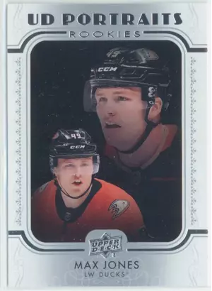 2019-20 UPPER DECK - MAX JONES #P-85 UD PORTRAITS ROOKIES