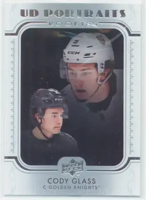 2019-20 UPPER DECK - CODY GLASS #P-93 UD PORTRAITS