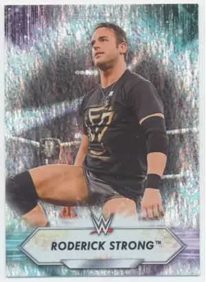 2021 Topps WWE - Roderick Strong #184 Silver Foil Parallel