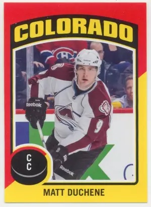 2014-15 O-PEE-CHEE - MATT DUCHENE #ST-67 STICKERS