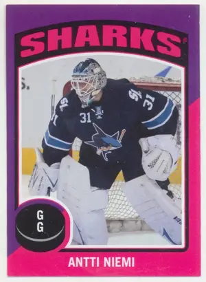 2014-15 O-PEE-CHEE - ANTTI NIEMI #ST-68 STICKERS