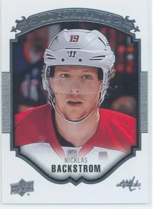 2015-16 UPPER DECK - NICKLAS BACKSTROM #P-19 UD PORTRAITS