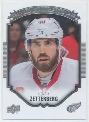 2015-16 UPPER DECK - HENRIK ZETTERBERG #P-23 UD PORTRAITS