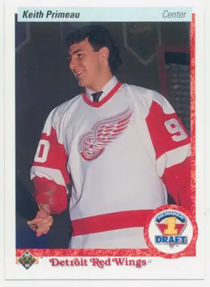 1990-91 UPPER DECK - KEITH PRIMEAU #354 RC