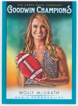 2021 Goodwin Champions - Molly McGrath #44 Turquoise Parallel