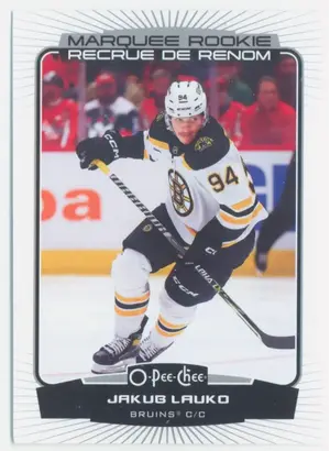 2022-23 O-Pee-Chee - Jakub Lauko #577 Marquee Rookie