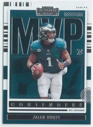 2021 Contenders Football - Jalen Hurts #MVP-JHU MVP Contenders