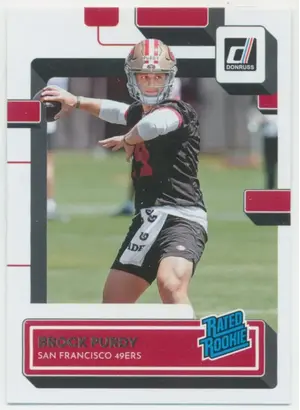 2022 Donruss - Brock Purdy #374 Rated Rookie
