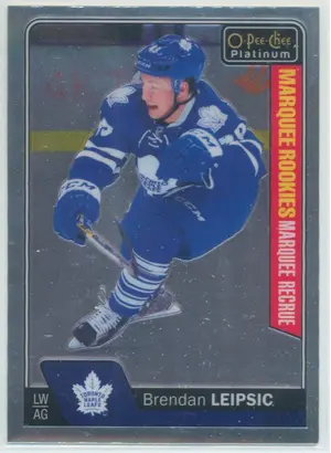 2016-17 O-PEE-CHEE PLATINUM - BRENDAN LEIPSIC #195 ROOKIE