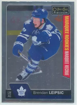 2016-17 O-PEE-CHEE PLATINUM - BRENDAN LEIPSIC #195 ROOKIE