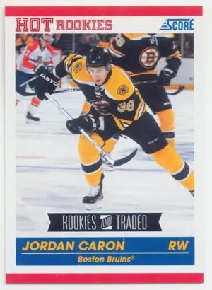 2010-11 SCORE ROOKIES & TRADED - JORDAN CARON #598