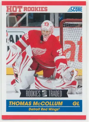 2010-11 SCORE ROOKIES & TRADED - THOMAS McCOLLUM #619