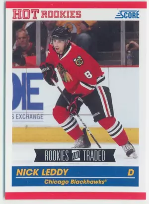 2010-11 SCORE ROOKIES & TRADED - NICK LEDDY #600
