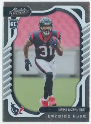 2022 Absolute - Dameon Pierce #140 RC