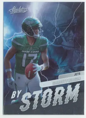 2022 Absolute - Garrett Wilson #BST-6 By Storm