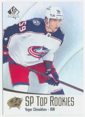 2021-22 SP AUTHENTIC - YEGOR CHINAKHOV #TR-16 SP TOP ROOKIES