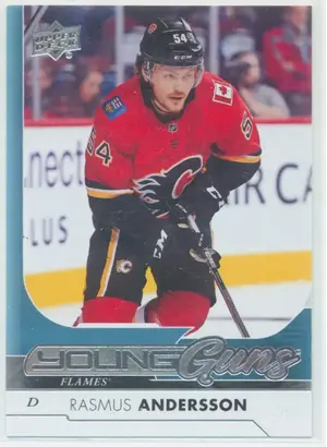 2017-18 UPPER DECK - RASMUS ANDERSSON #218 YOUNG GUNS