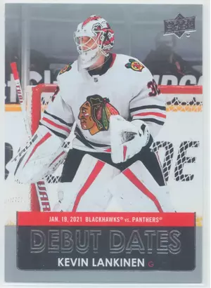 2021-22 UPPER DECK - KEVIN LANKINEN #DD-5 DEBUT DATES