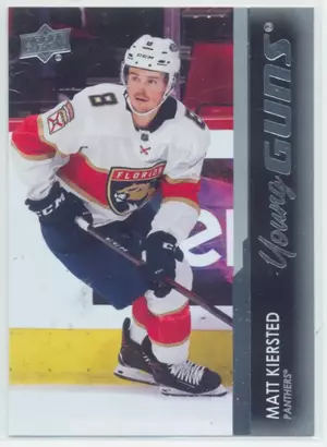 2021-22 UPPER DECK - MATT KIERSTED #244 YOUNG GUNS