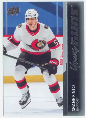2021-22 UPPER DECK - SHANE PINTO #246 YOUNG GUNS