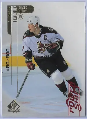 1998-99 SP Authentic Power Shift #66 Keith Tkachuk (450/500)