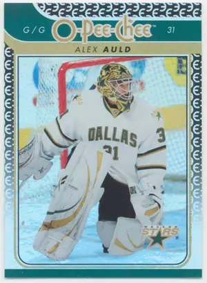 2009-10 O-PEE-CHEE - ALEX AULD #695 FOIL RAINBOW