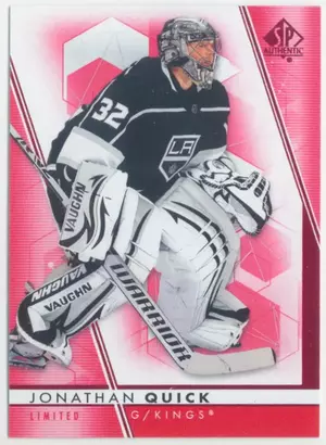 2022-23 SP AUTHENTIC - JONATHAN QUICK #74 LIMITED RED