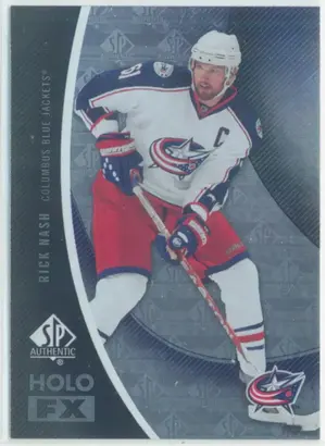 2010-11 SP AUTHENTIC - RICK NASH #FX5 HOLO FX