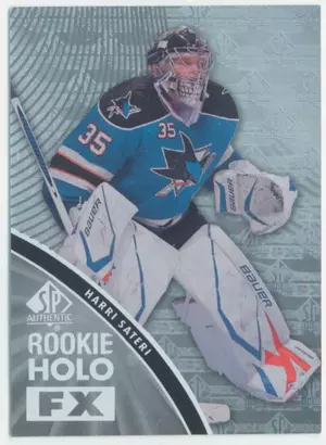 2010-11 SP AUTHENTIC - HARRI SATERI #FX23 ROOKIE HOLO FX