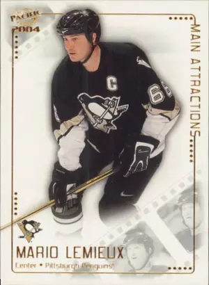 2003-04 PACIFIC - MARIO LEMIEUX #12 MAIN ATTRACTIONS