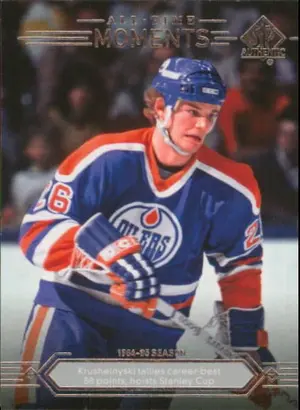2014-15 SP AUTHENTIC - MIKE KRUSHELNYSKI #187 ALL-TIME MOMENTS