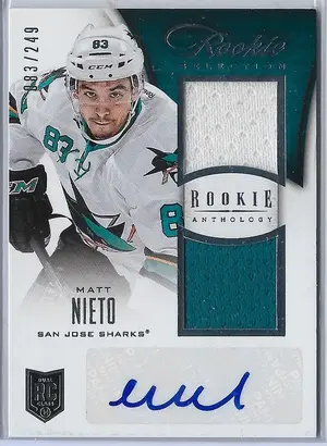 2013-14 Rookie Anthology #177 Matt Nieto RC (083/249) *