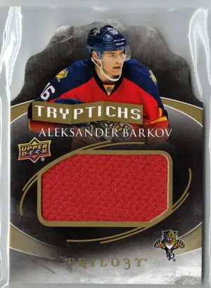 2015-16 UD Trilogy Tryptichs Alek Barkov GU Jersey 064/250 Florida Panthers