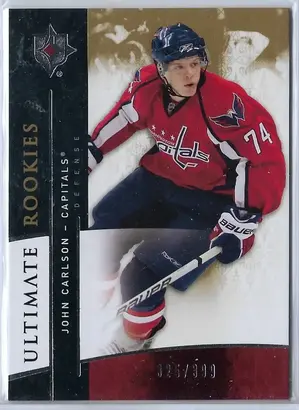 2009-10 Ultimate Collection (Ultimate Rookies) #135 John Carlson RC (325/399)